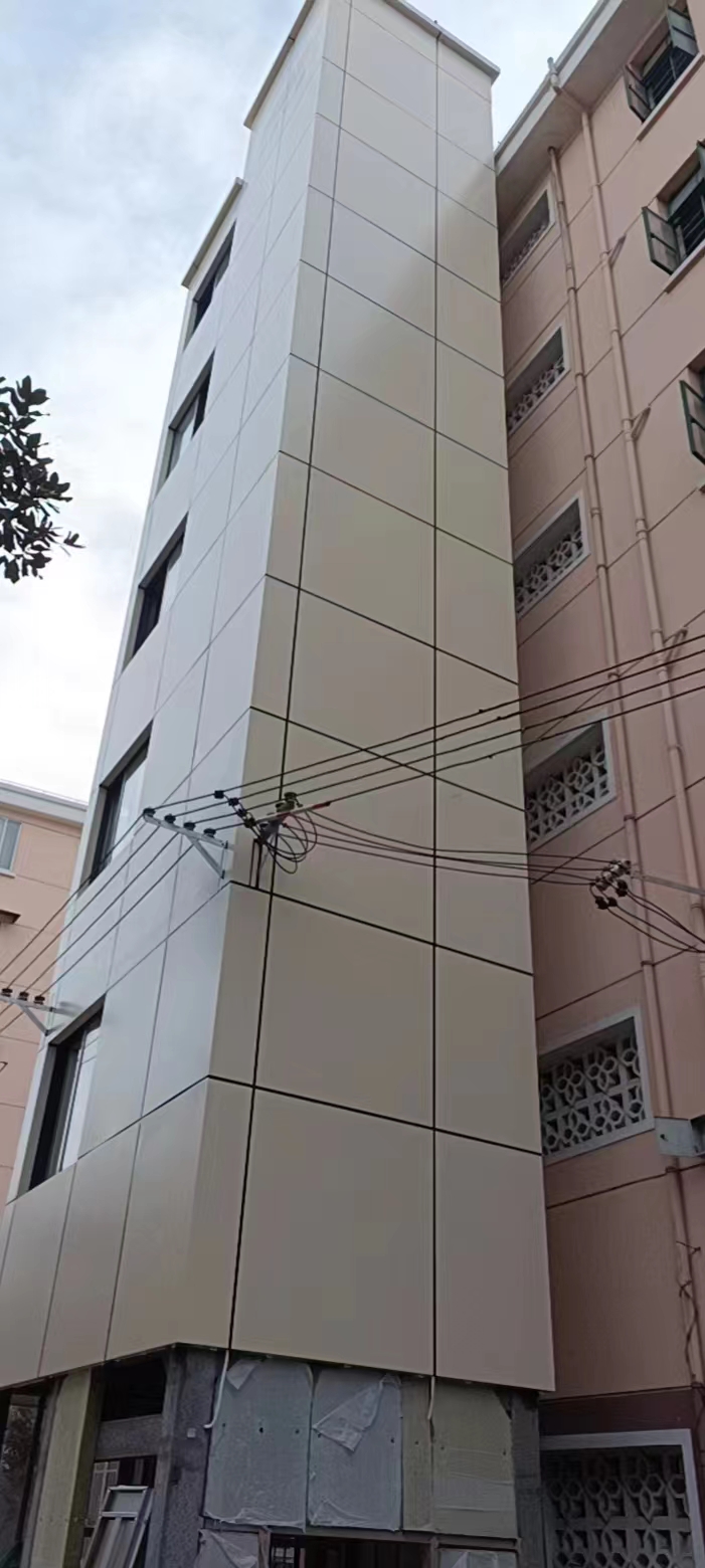 鋁單板電梯改造